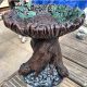 OTTER BIRDBATH
